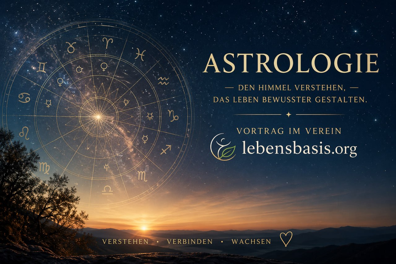 23.06.2026 19:00 Uhr Vortrag: Astrologie (von Lisa)