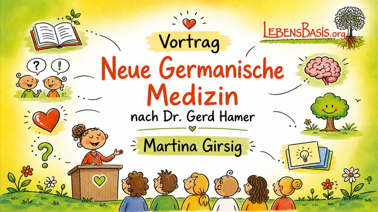 28.07.2026 Vortrag: neue Medizin – Teil 2 (Martina)